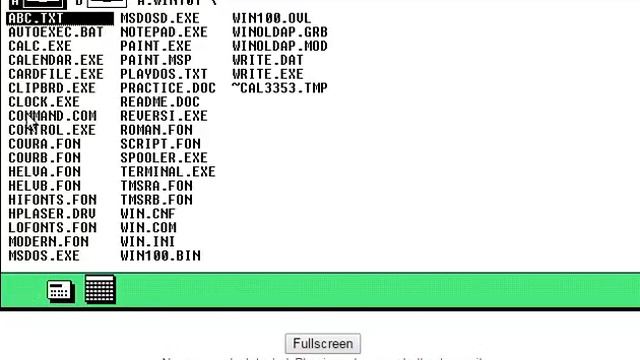 Запуск windows 1.1 в онлайн эмуляторе смотреть онлайн