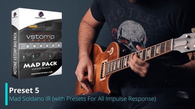 MAD PACK - Hotone VStomp High Gain Amp Presets | Presets For All смотреть онлайн