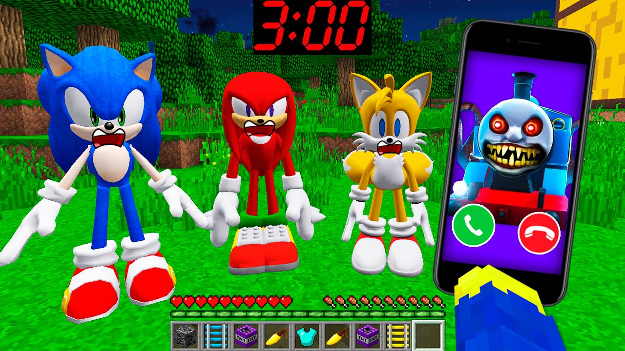 Я ПОЗВОНИЛ ТОМАСУ EXE В 3 ЧАСА НОЧИ В МАЙНКРАФТ смотреть онлайн