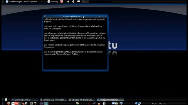 "DragonWinToLinux" Demo Programm [Lazarus Freepascal] смотреть онлайн