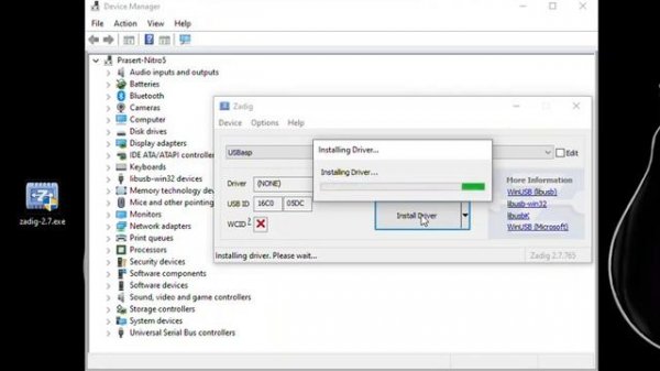 USBasp Install Driver
