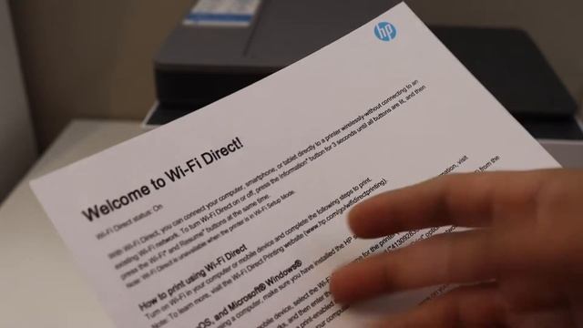 HP Smart Tank 7300 WiFi Direct setup. смотреть онлайн