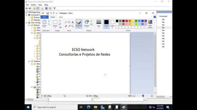 Aplicando uma gpo de papel de parede padrão na rede com Windows Server 2022. смотреть онлайн