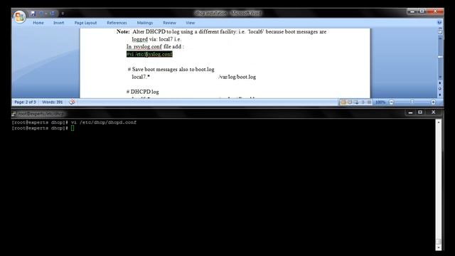 Installation and configuration of DHCP Server смотреть онлайн