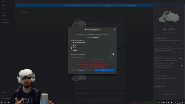 Meta Quest no PC! Aulão! Conexão, Apps e Solução de problemas! смотреть онлайн