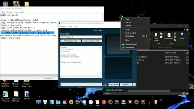 Windows 10 themes, icons and dock by Nexus & Gruvy смотреть онлайн