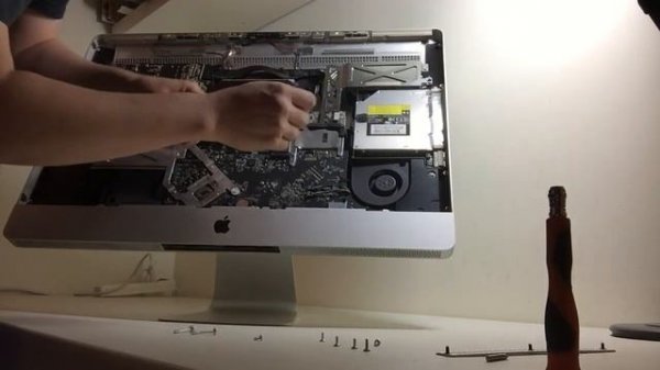 Easy Apple 27" iMac Screen and Logic board Disassemble Guide