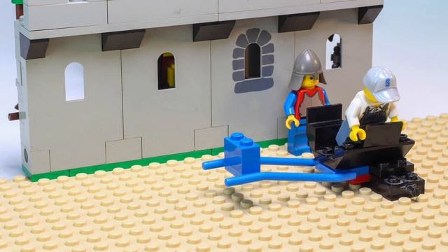 Lego 6016 Castle Knights Arsenal 3 in 1 speed build stop motion смотреть онлайн