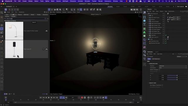Placing Objects from the Asset Browser in Cinema 4D 2023 [Beginner Tutorial] смотреть онлайн