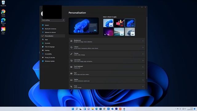How To Change Desktop Background image in Windows 11 - Tutorial - Quick Tech Tips 2022 смотреть онлайн