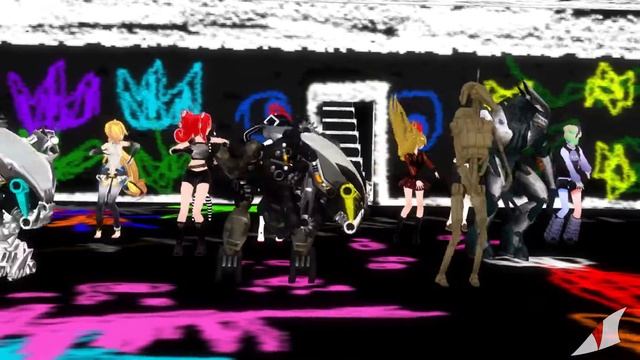 MMD Bad Apple All Stars Part 2 смотреть онлайн