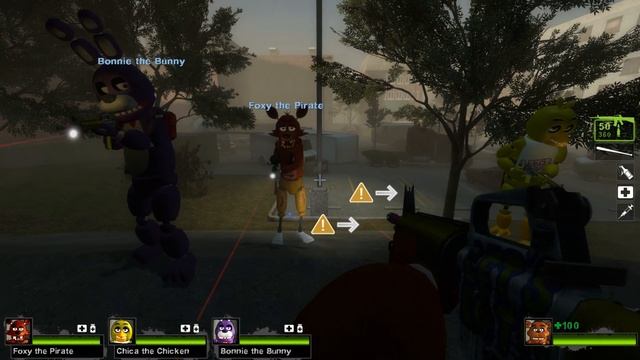 FNAF Vs Johnny Bravo - Epic Battle - Left 4 dead 2 Gameplay (Left 4 dead 2 Custom Skin mods) смотреть онлайн