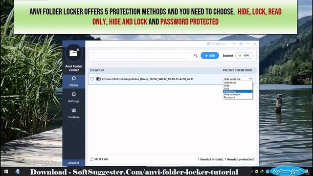 How To Password Protect A Folder/File On Windows 11, Windows 10, Window 7/8 With Anvi Folder Locker смотреть онлайн