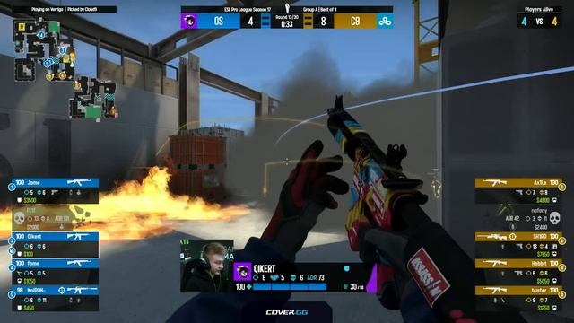 Outsiders vs Cloud9 | Map 1 Vertigo | ESL Pro League Season 17 смотреть онлайн