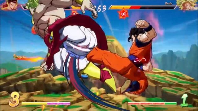 GOHAN VS BROLY (Dragon Ball Fighter Z + The Last One) смотреть онлайн