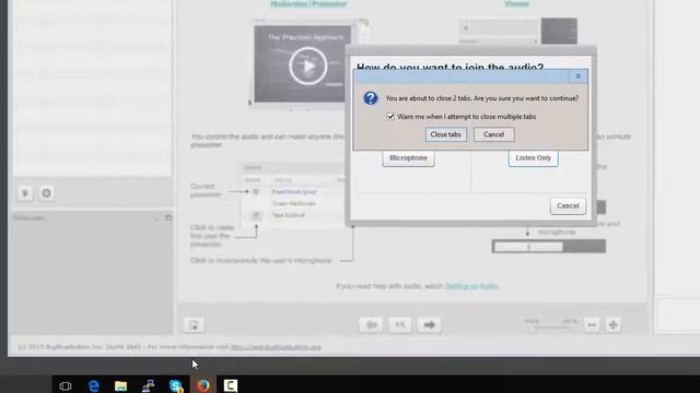 FireFox 41.0.1 + Windows + BigBlueButton Freeze Workaround смотреть онлайн