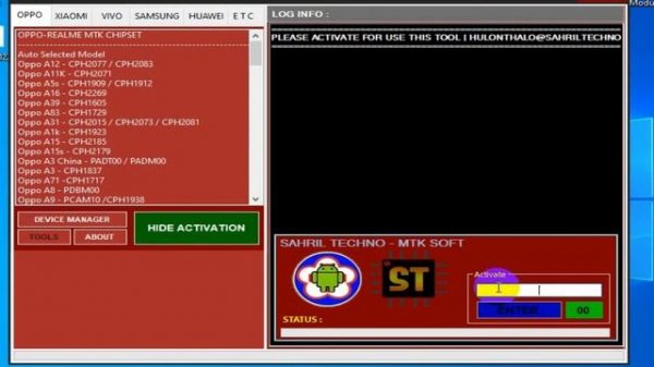 Gorontalo MTK Tool V3 0 FOR For Unlock Android frp free