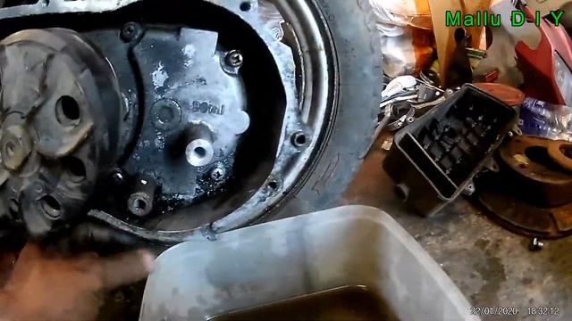 scooter gear oil change at home | സ്കൂട്ടറിന്റെ ഗിയർ ഓയിൽ എങ്ങനെ സ്വന്തമായി മാറാം смотреть онлайн