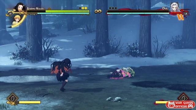 ACADEMY ZENITSU & ACADEMY NEZUCO VS DAKI - DEMON SLAYER - KIMETSU NO YAIBA - THE HINOKAMI CHRONICLE смотреть онлайн