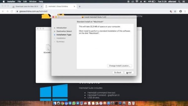 Mac OS - JOdin3 ( Odin Versi Mac OS )