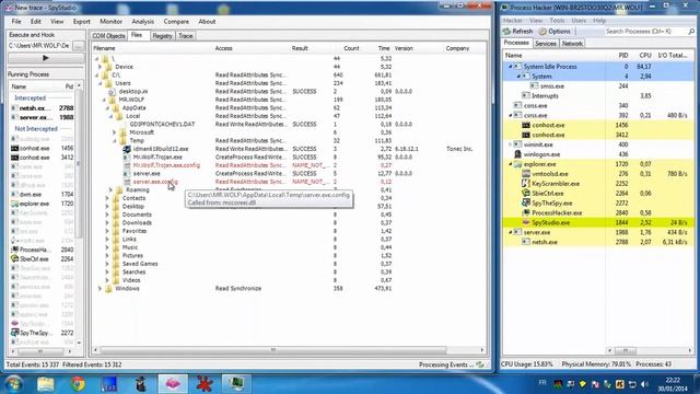 فحض برنامج بإستعمال SpyStudio смотреть онлайн