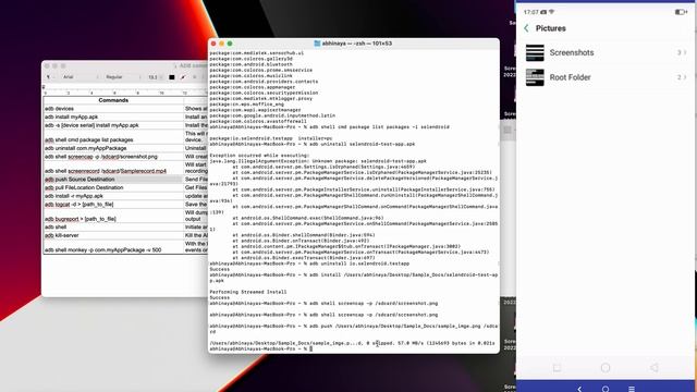 Commonly used ADB commands for Software Testers смотреть онлайн