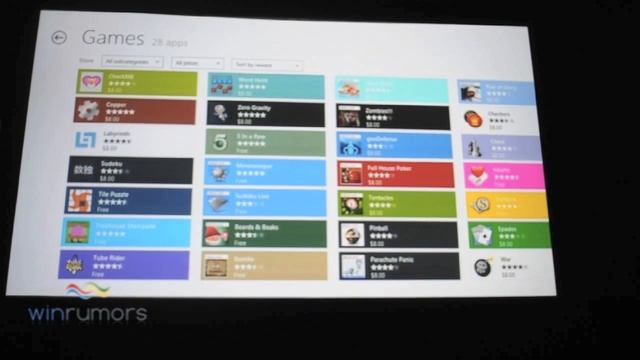 Windows Store on Windows 8 demo смотреть онлайн