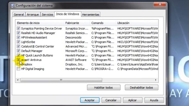 Desabilitar programas que inician con windows смотреть онлайн