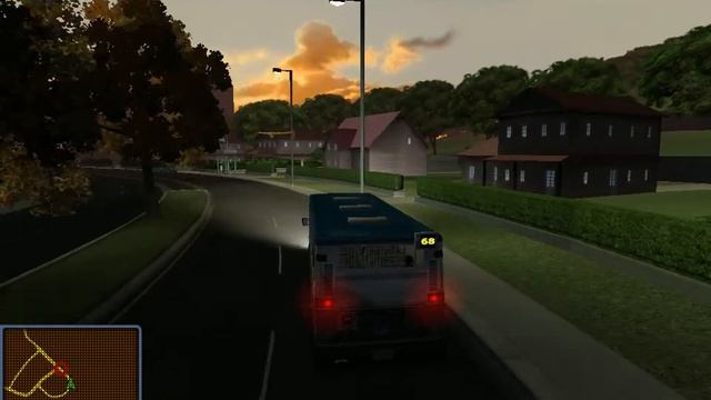 Bus Driver Windows Gameplay Route 68 смотреть онлайн