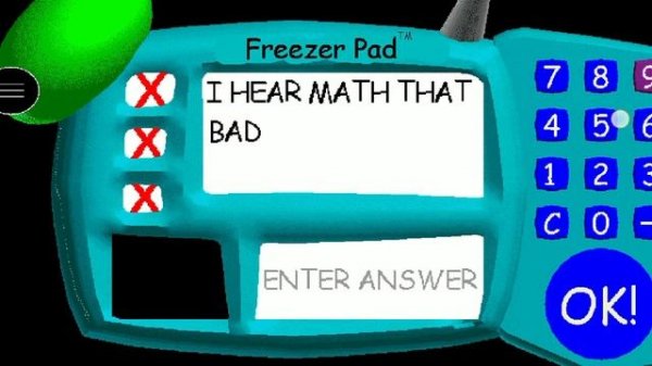 Baldi's Loves Ice Cream Mod Menu