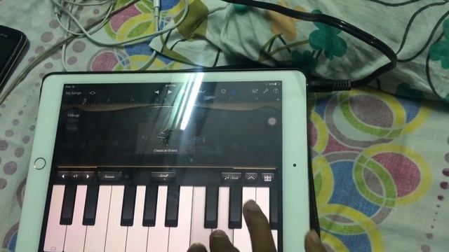 how to play "Mere rashke kamar" on garageband keyboard on ipad смотреть онлайн