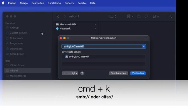 macOS | Tipps und Tricks | Netzlaufwerk verbinden | Block 2 смотреть онлайн