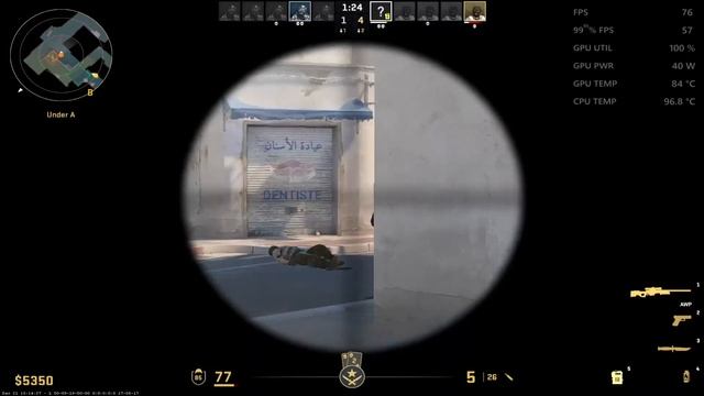 Counter Strike 2 - Advan Workplus Gaming Test - Benchmark 100+ FPS!!! смотреть онлайн