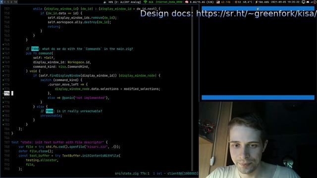 Text Editor in ⚡ Zig ⚡: Updates and Text Buffer scaffolding [#8] смотреть онлайн