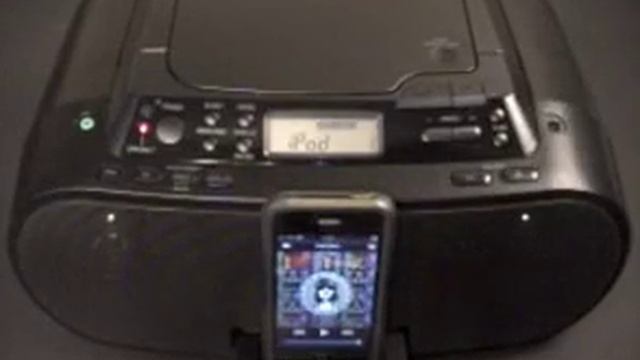 Sony ZS-S2iP Boombox With iPod Dock Review смотреть онлайн