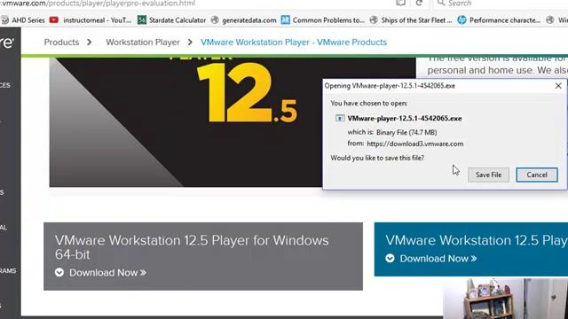 Installing VMWare Workstation Player смотреть онлайн