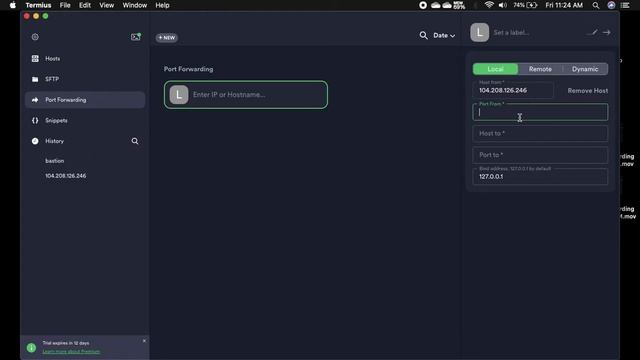 How to setup SSH Tunneling to remote desktop your lab PC from Mac with Termius? смотреть онлайн