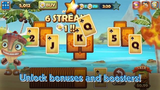 Solitare Tripeaks v5 AD android смотреть онлайн