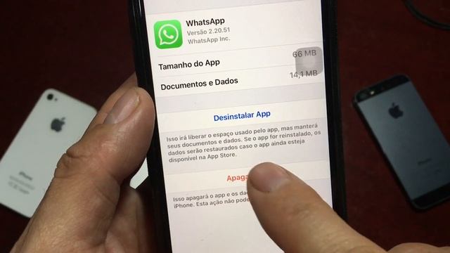 APAGAR O WHATSAPP SEM PERDER NADA - DESINSTALAR E INSTALAR O WHATSAPP SEM PERDER OS DADOS - APPLE смотреть онлайн
