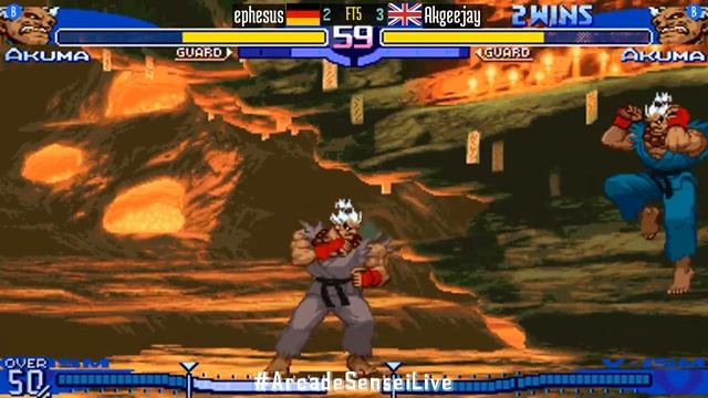 FT5 @sfa3: ephesus (DE) vs Akgeejay (GB) [Street Fighter Alpha 3 Fightcade] Jul 20 смотреть онлайн