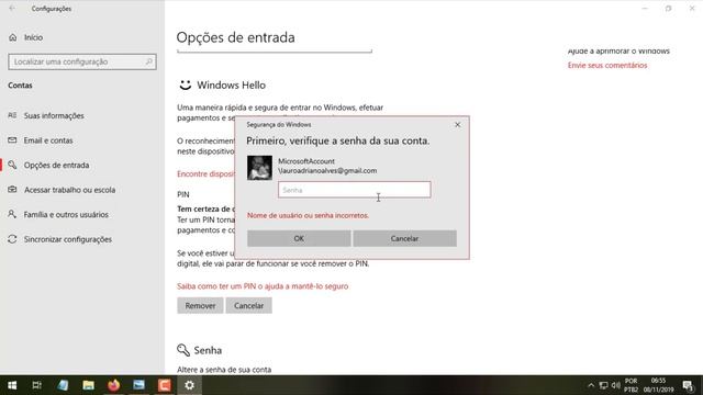 Removendo o Pin do Login no Windows 10 смотреть онлайн
