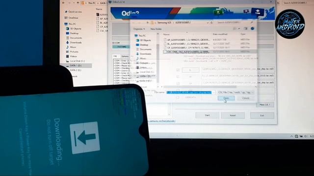 BUILD ROM SAMSUNG A20 VIA ODIN | BYPAS MOCK LOCATION смотреть онлайн