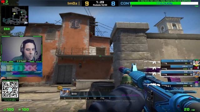 LIVE JOGANDO COUNTER STRIKE GLOBAL OFFENSIVE 🔴AO VIVO🔴 COMPETITIVO #roxxenergy #exitlag #csgo смотреть онлайн