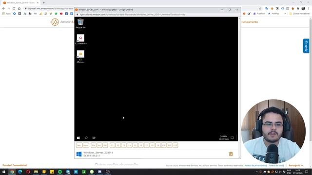 Criando VPS Windows na Amazon AWS (Lightsail) смотреть онлайн