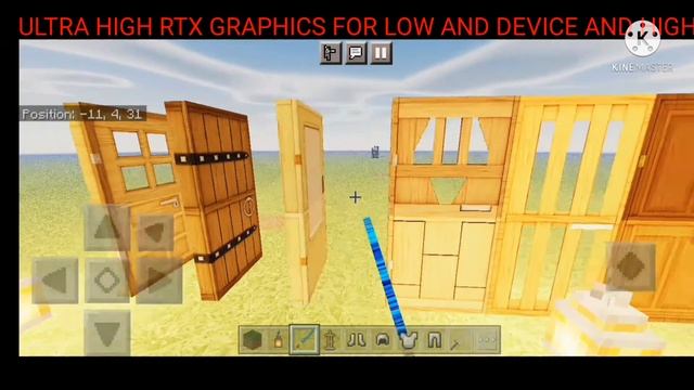 Minecraft best RTX graphics for Android || Minecraft high graphics for Android 🥰🥰🥰 смотреть онлайн