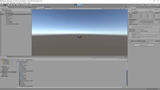 Unity AR foundation tutorial - AR drone for iOS and Android - Part 1 смотреть онлайн