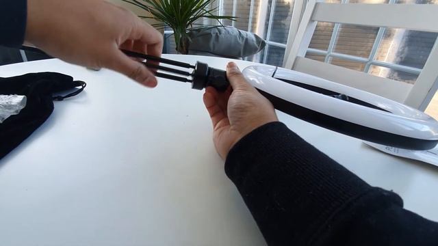 Jeemak LED 10" ring light unboxing and quick review. смотреть онлайн