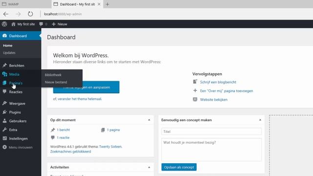 Videoles/tutorial: lokaal Wordpress installeren op Windows PC (MAMP) смотреть онлайн