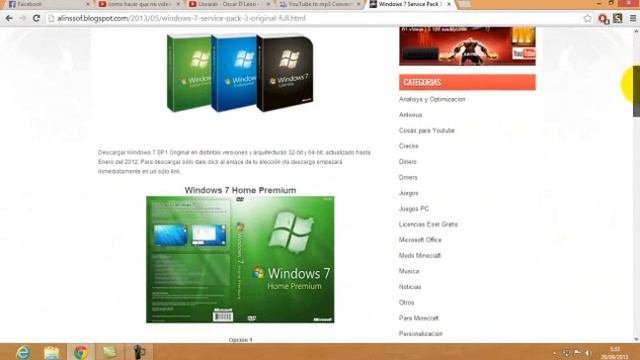 como descargar windows 7 home premium 32 bits en español смотреть онлайн