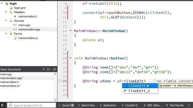 Project Qt | Login and Registration Form in Qt Creator using C++ смотреть онлайн